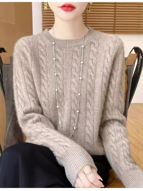 Miriam | Luxe Cable Knit Pullover