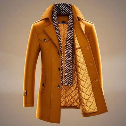Julian | Timeless Virgin Wool Overcoat