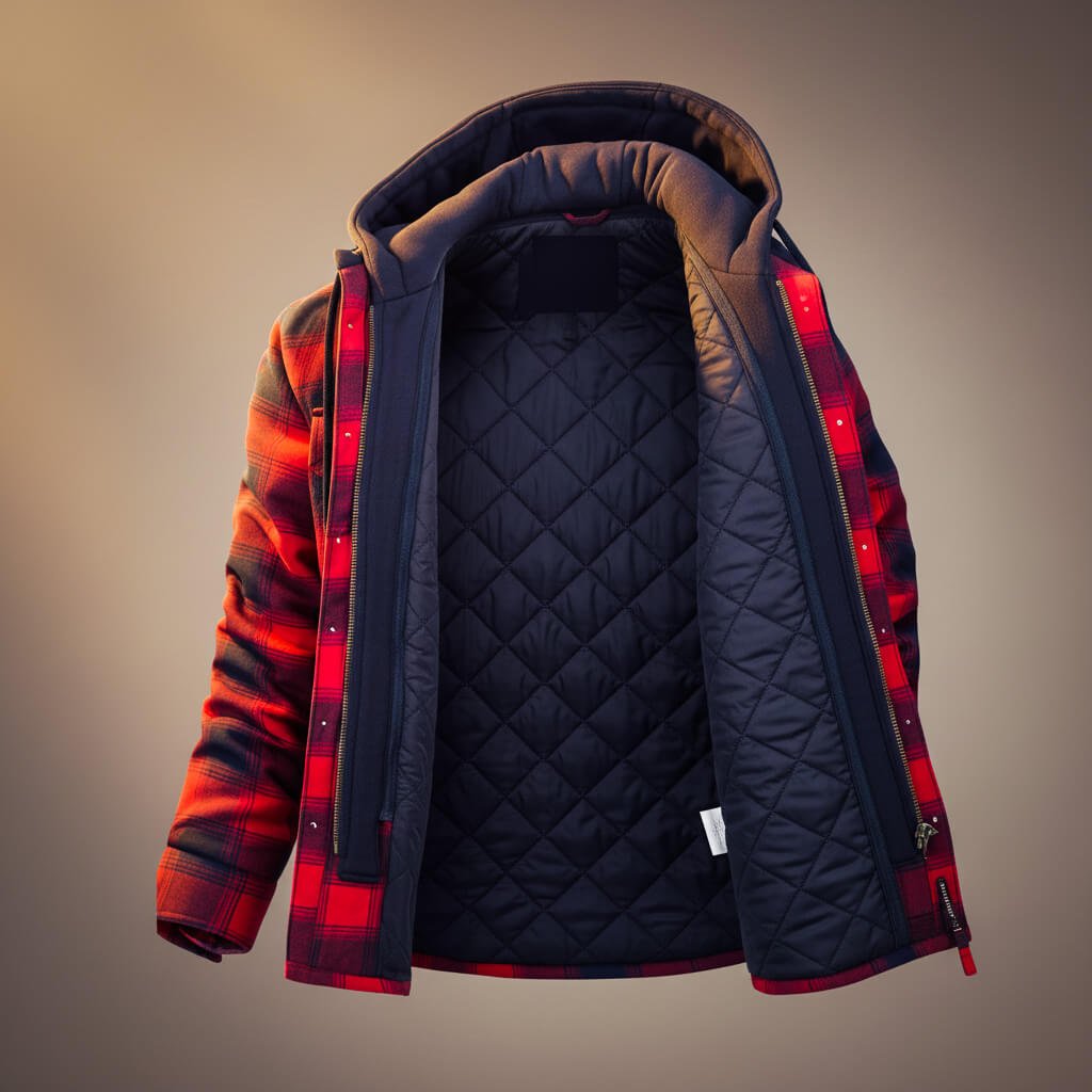 Jasper | Tailored Hooded Plaid Jacket