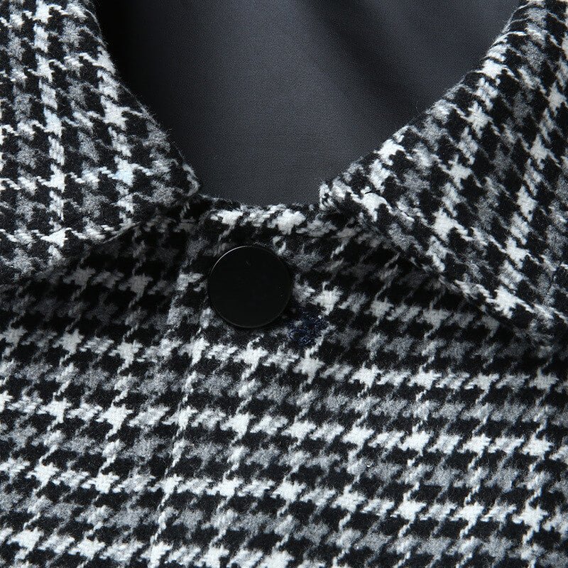 Julian | Tailored Houndstooth Wool Jacket