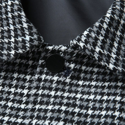 Julian | Tailored Houndstooth Wool Jacket