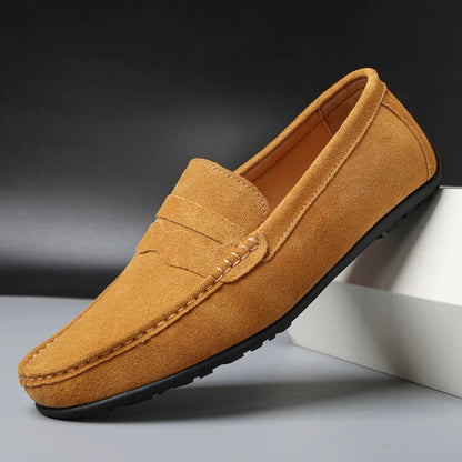 Everett | Sleek Torino Suede Loafers