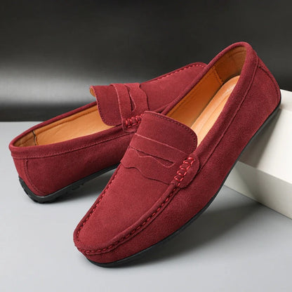 Everett | Sleek Torino Suede Loafers