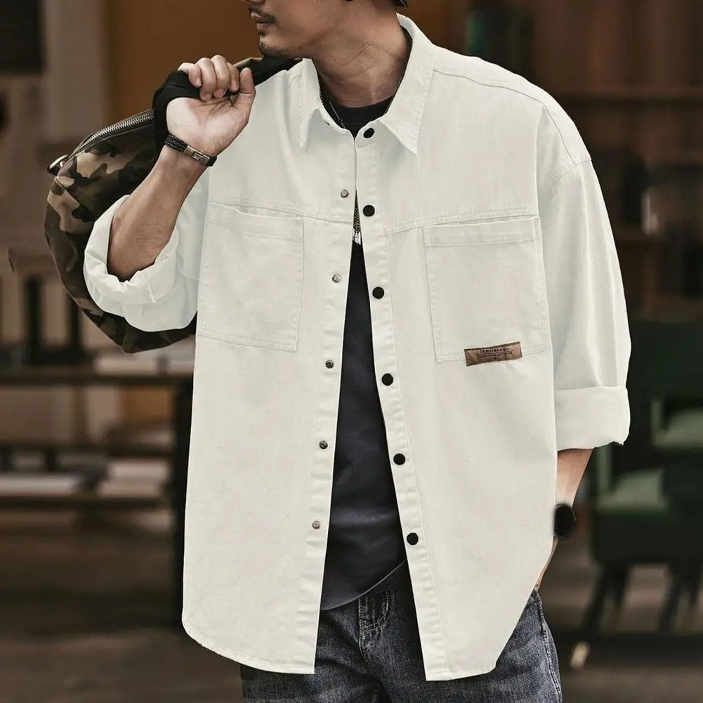 Malcolm | Vintage-Inspired Button-Up Shirt