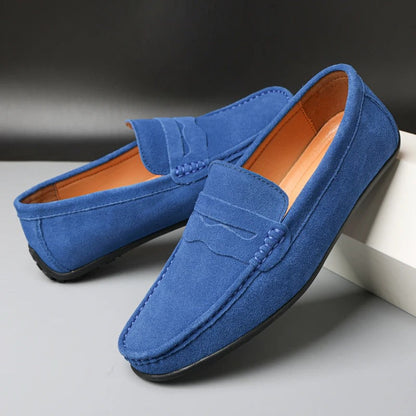 Everett | Sleek Torino Suede Loafers