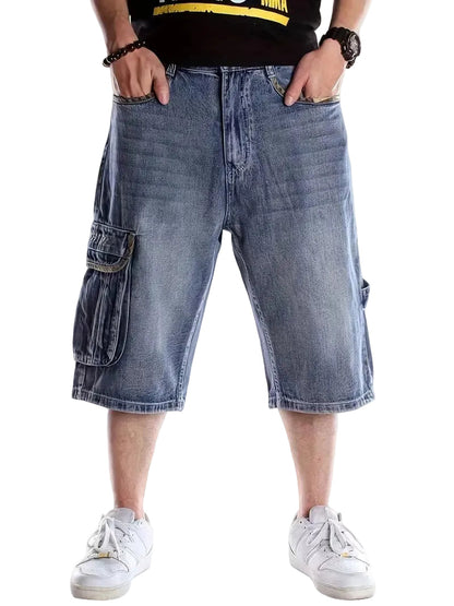 Luca | Stylish Knee-Length Cargo Shorts with Camouflage Trim