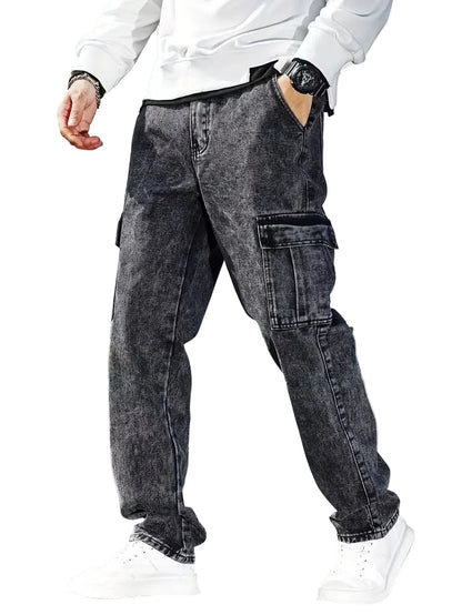 Luca | Tailored Straight-Leg Cargo Pants