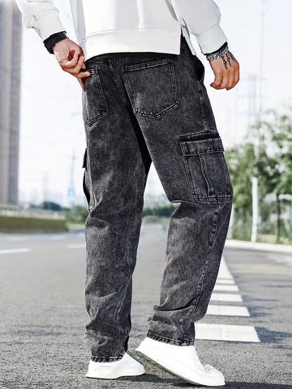 Luca | Tailored Straight-Leg Cargo Pants