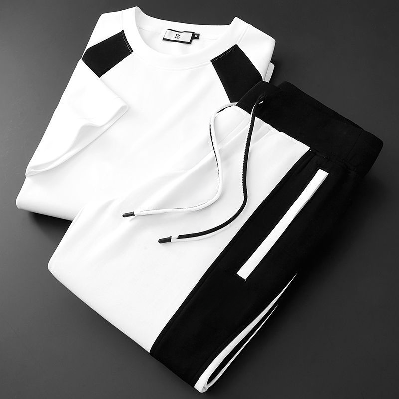 Luca | Contrast Panel Athletic Set