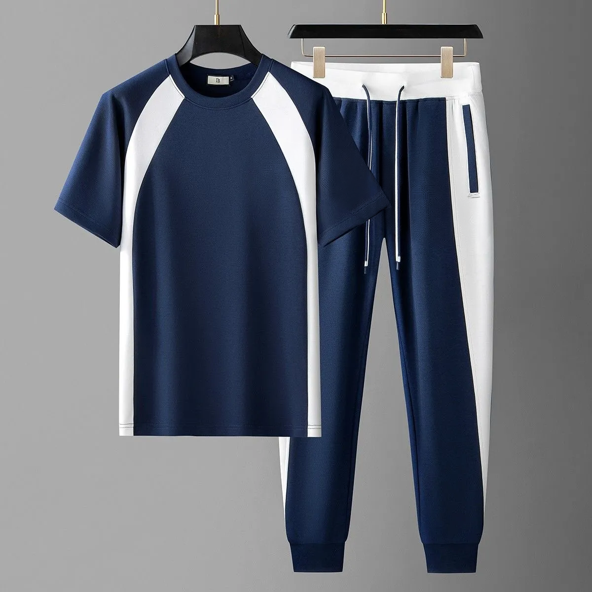 Luca | Contrast Panel Athletic Set