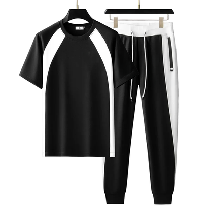 Luca | Contrast Panel Athletic Set