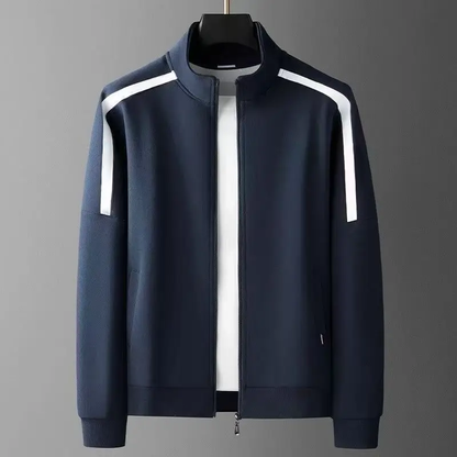 Luca | Athletic Zip-Up Tracksuit Set with Shoulder Stripes