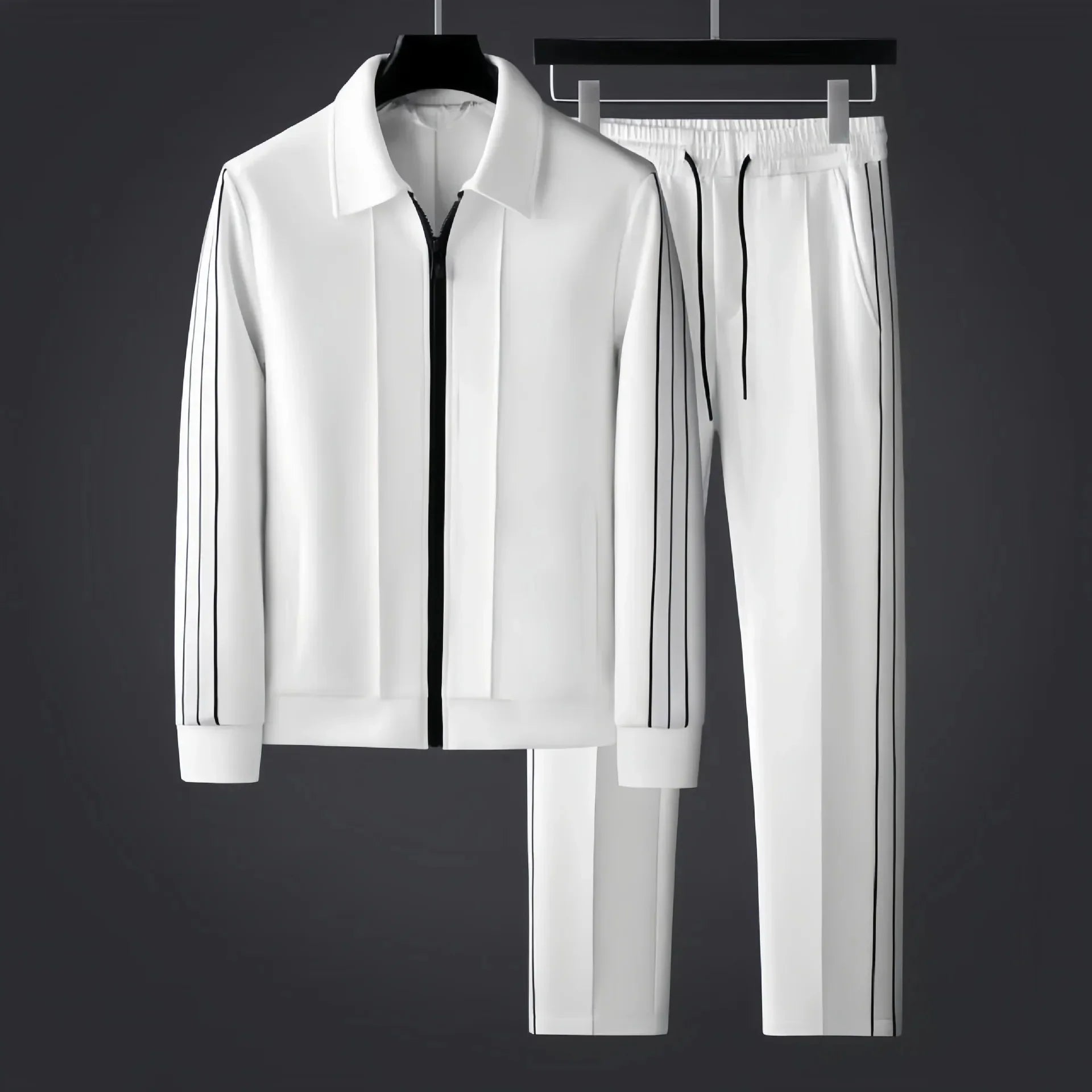 Luca | Sporty Zip-Up Tracksuit Set