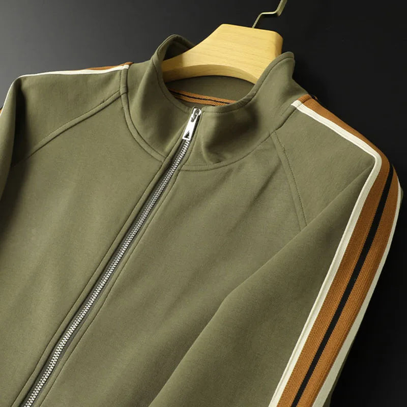 Dante | Sleek Stripe-Detail Tracksuit Set