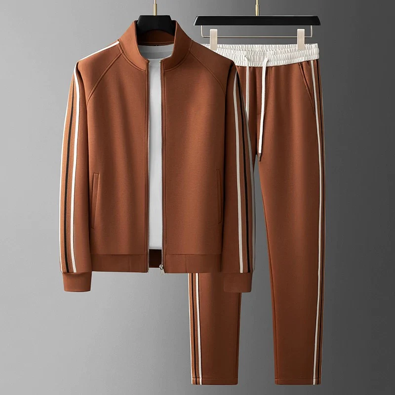 Dante | Sleek Stripe-Detail Tracksuit Set