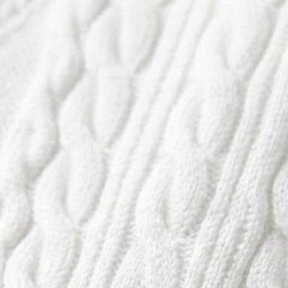 Luca | Textured Cable Knit Polo Shirt