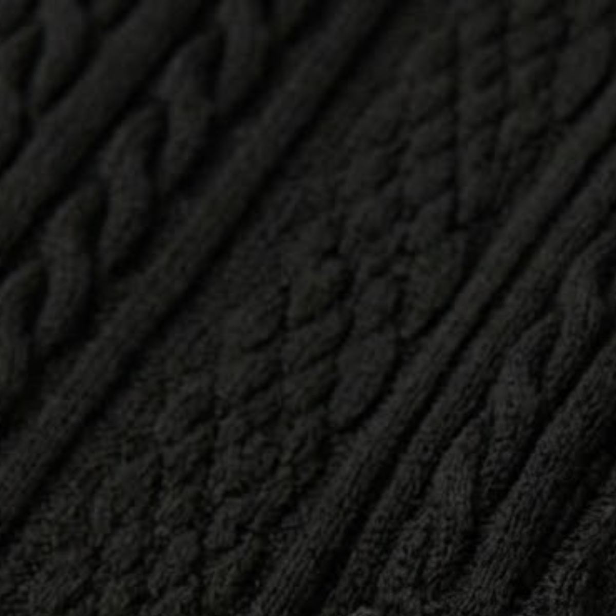 Luca | Luxe Cable Knit Polo Shirt