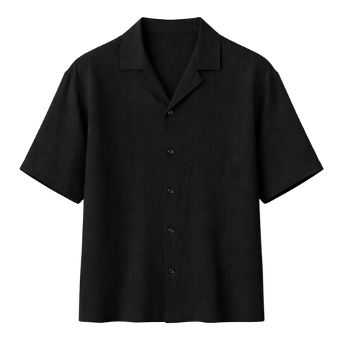 Jasper | Tailored Camp Collar Short Sleeve Shirt