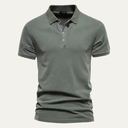 Luca | Classic Collar Short-Sleeve Polo Shirt