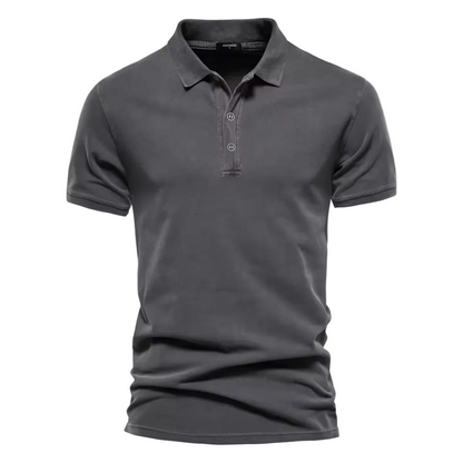 Luca | Classic Collar Short-Sleeve Polo Shirt