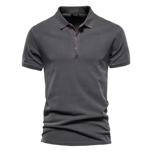 Luca | Classic Collar Short-Sleeve Polo Shirt