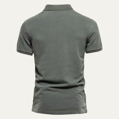 Luca | Classic Collar Short-Sleeve Polo Shirt