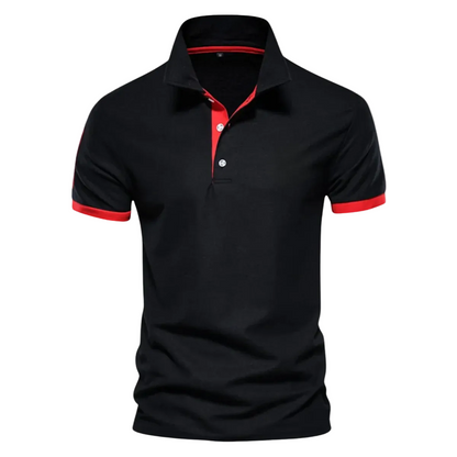 Luca | Contrast Lined Polo Shirt