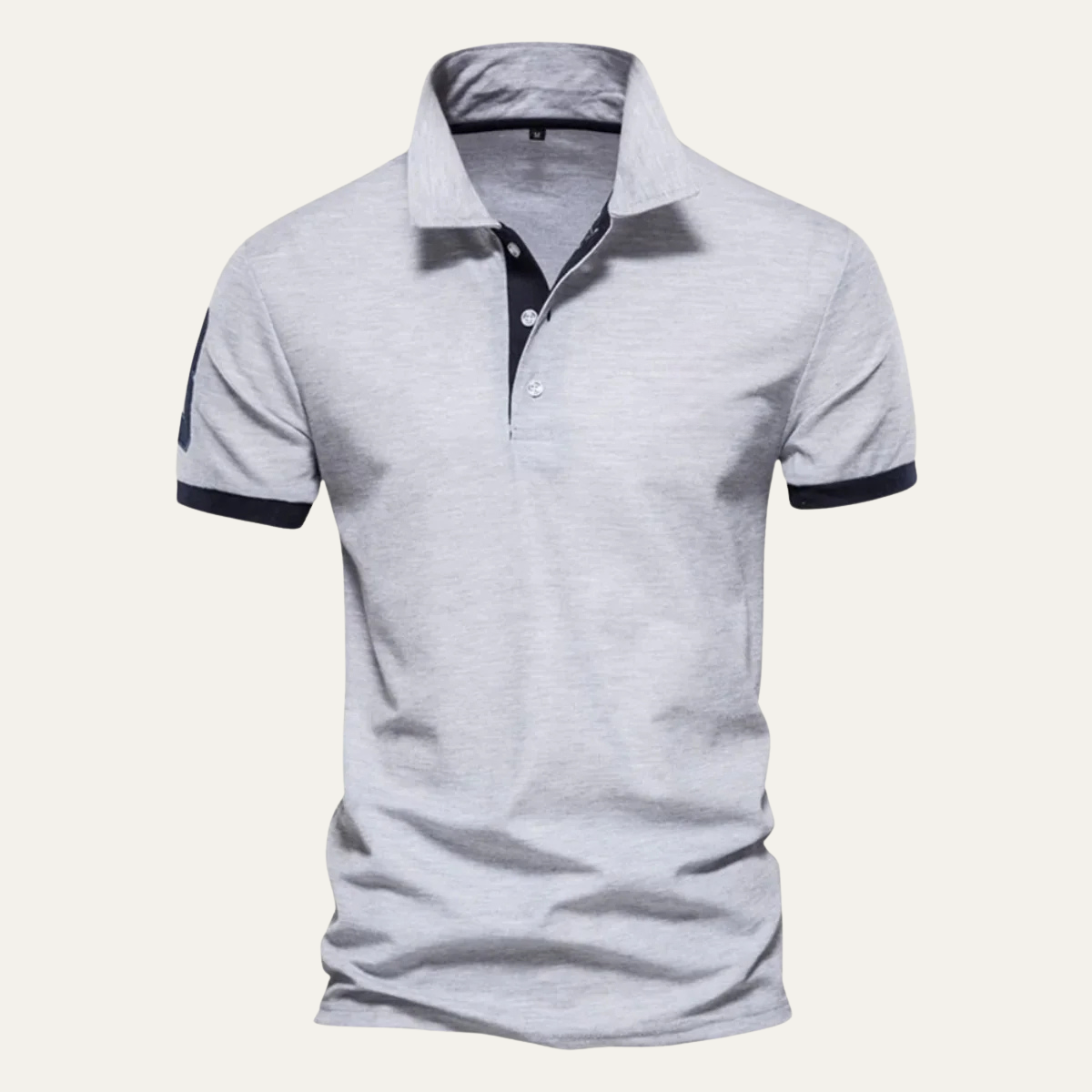 Luca | Contrast Lined Polo Shirt