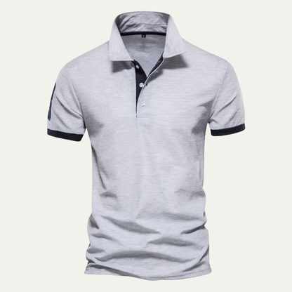 Luca | Contrast Lined Polo Shirt