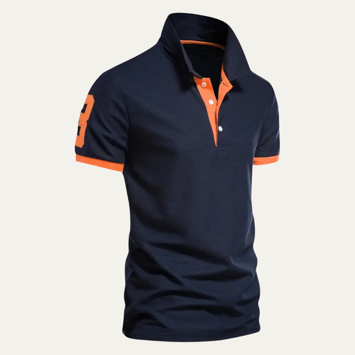Luca | Contrast Lined Polo Shirt