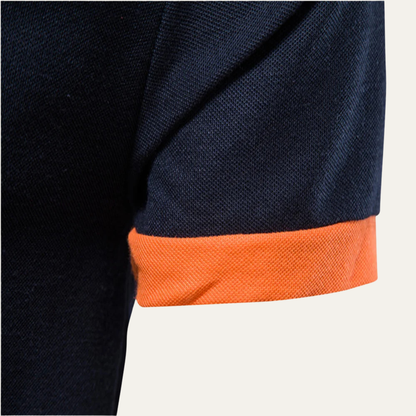 Luca | Contrast Lined Polo Shirt