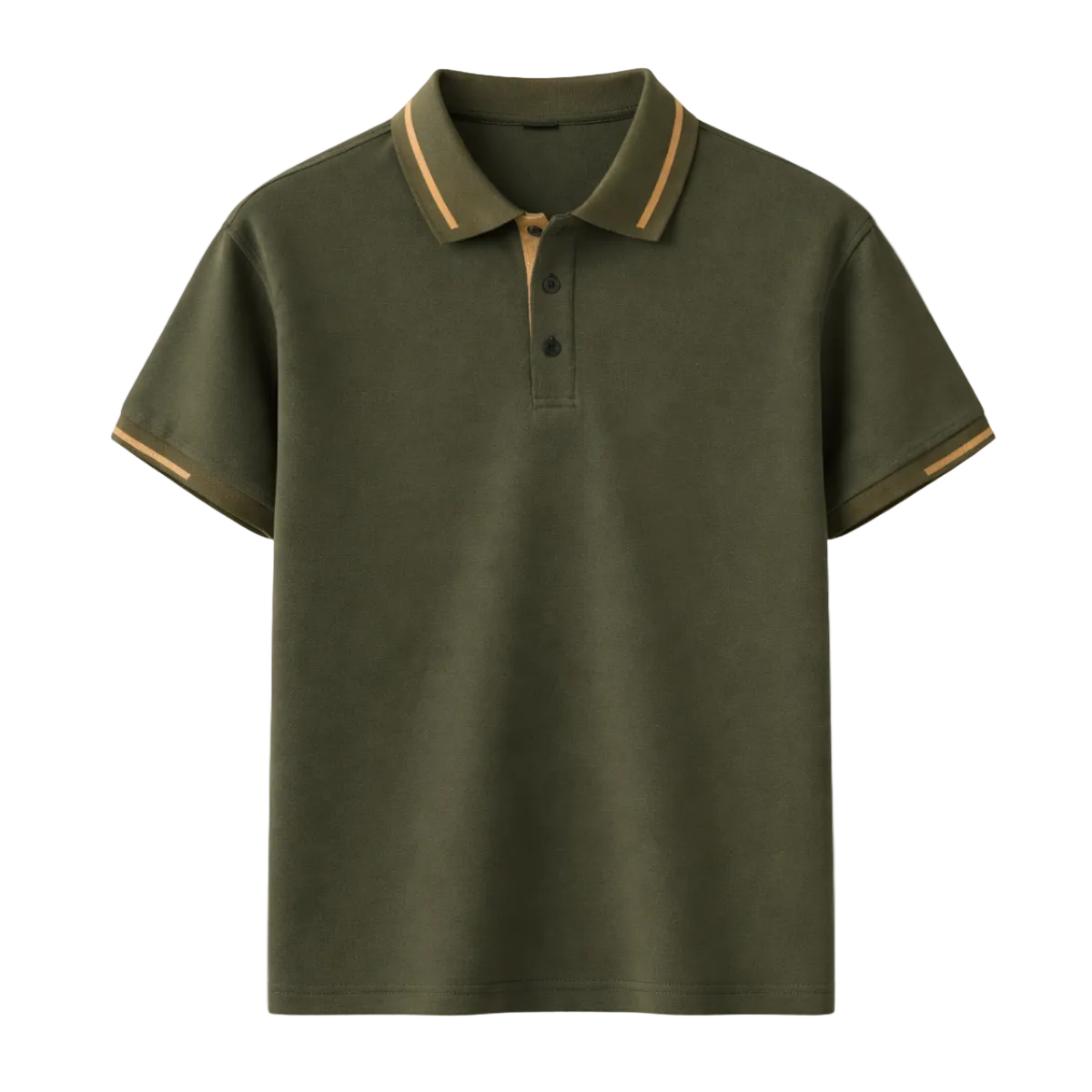 Luca | Contrast Tipped Polo Shirt