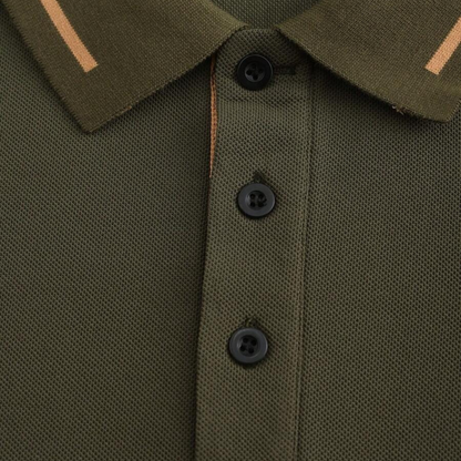 Luca | Contrast Tipped Polo Shirt
