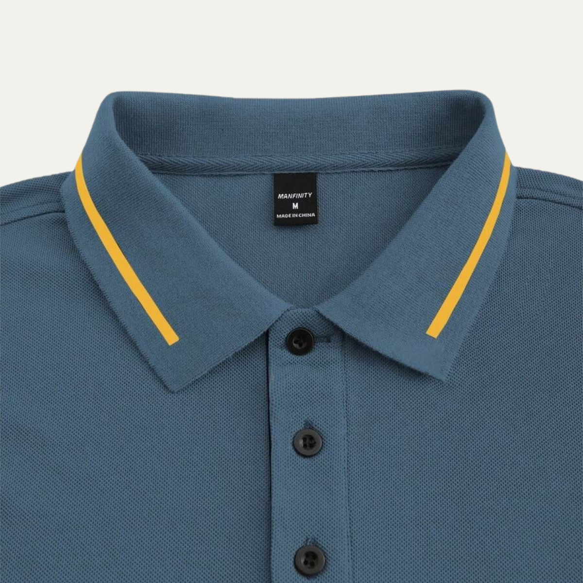 Luca | Contrast Tipped Polo Shirt