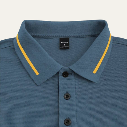 Luca | Contrast Tipped Polo Shirt