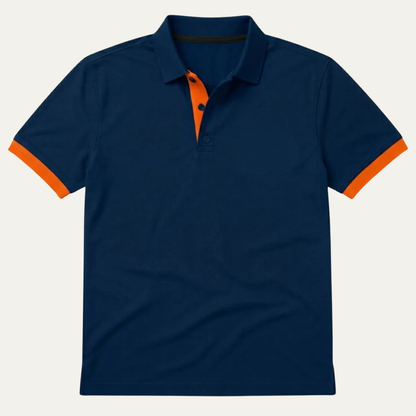 Luca | Contrast Trim Short Sleeve Polo Shirt