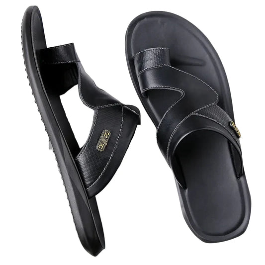 Luca | Luxe Dual Strap Slide Sandals