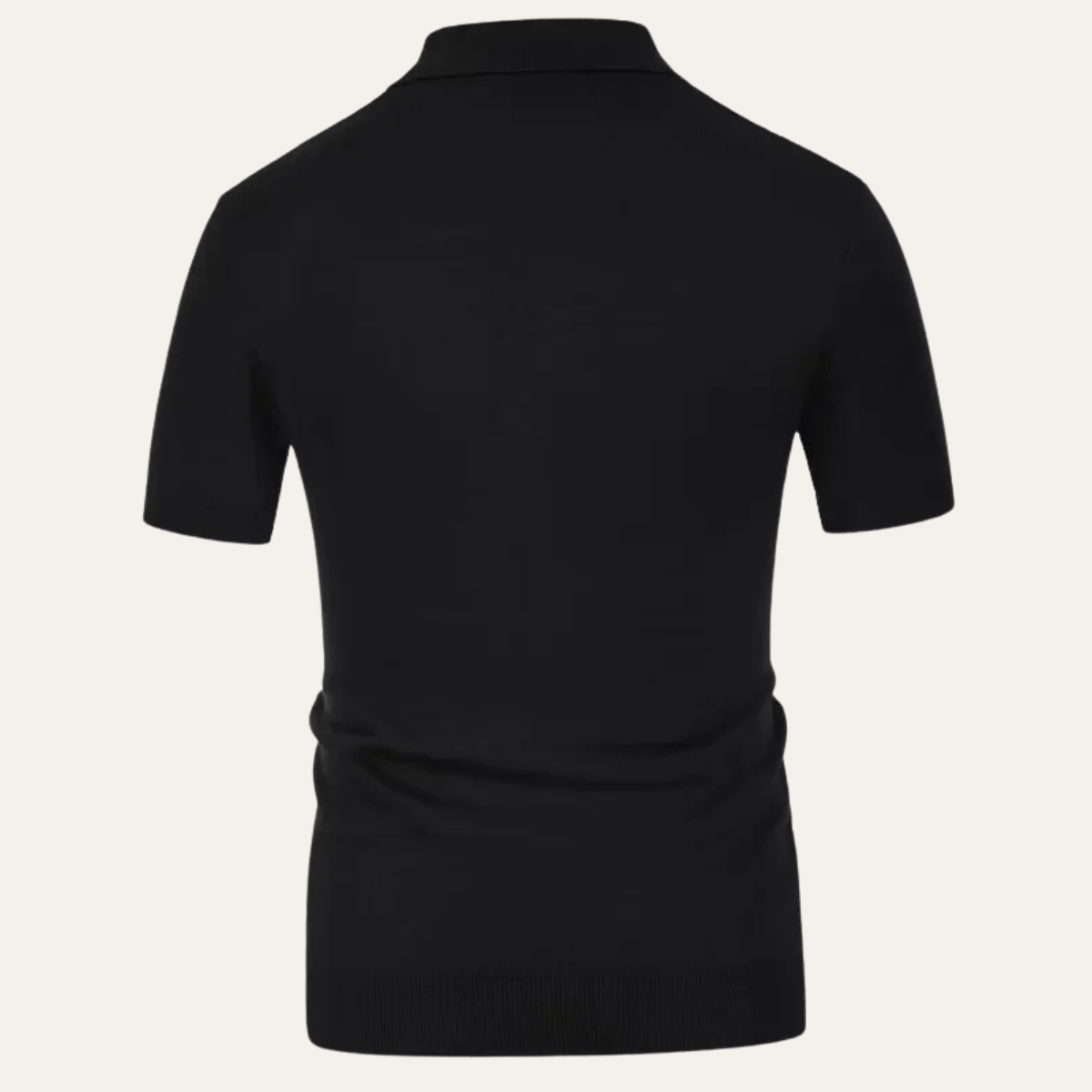 Jasper | Houndstooth Knit Polo Shirt