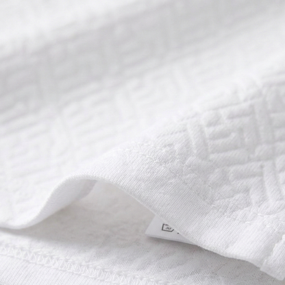 Luca | Elegant Jacquard Polo Shirt