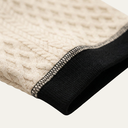 Luca | Jacquard Polo with Contrast Collar