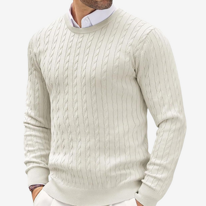 Gaspard | Timeless Cable Knit Sweater