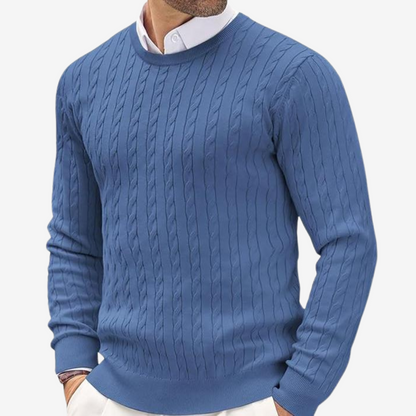 Gaspard | Timeless Cable Knit Sweater