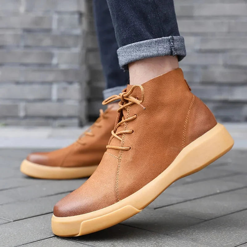 Jasper | Luxe Lace-Up Chukka Boots