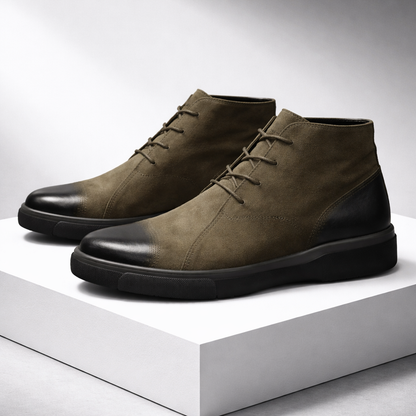Jasper | Luxe Lace-Up Chukka Boots