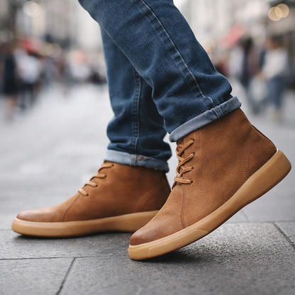 Jasper | Luxe Lace-Up Chukka Boots
