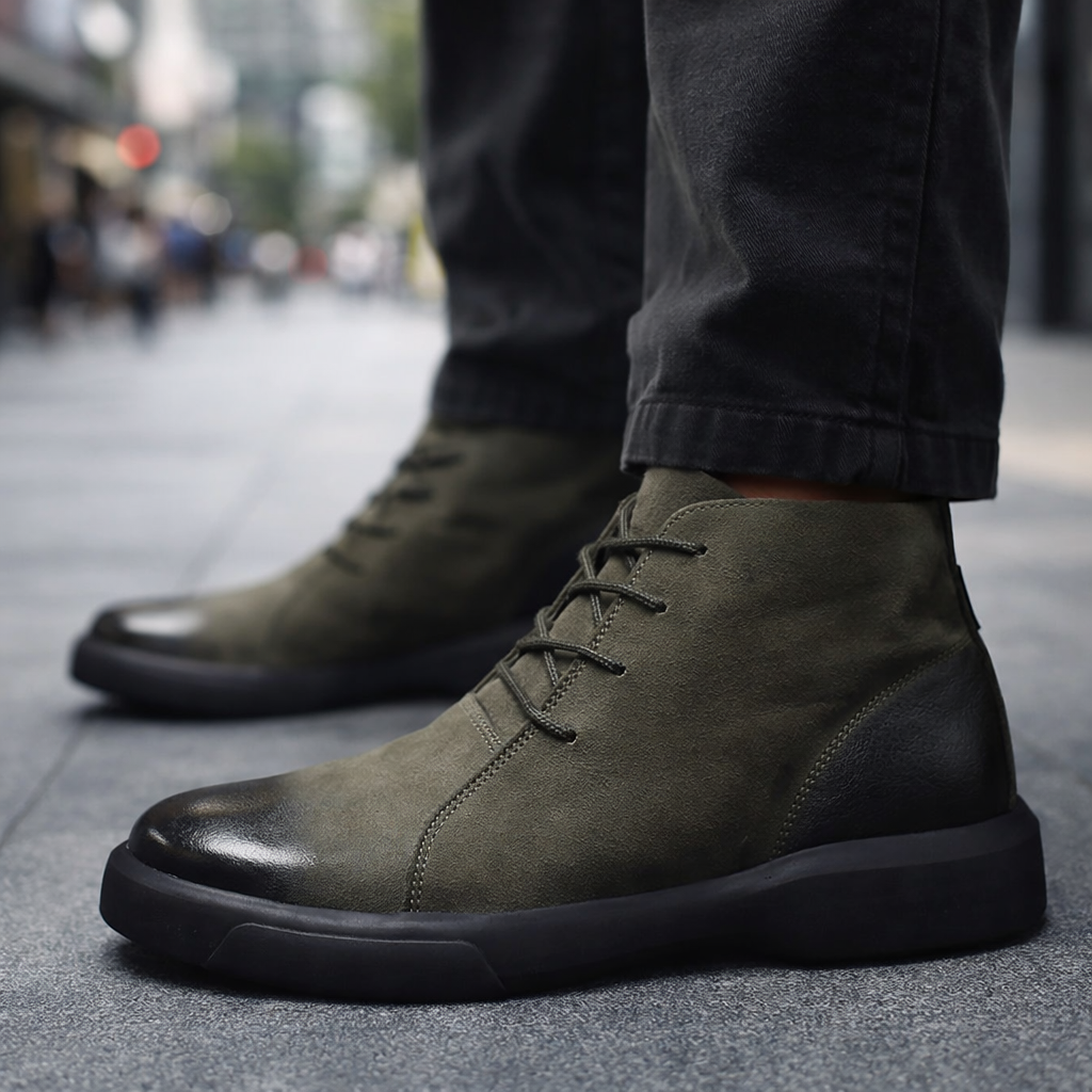 Jasper | Luxe Lace-Up Chukka Boots