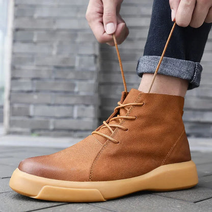 Jasper | Luxe Lace-Up Chukka Boots