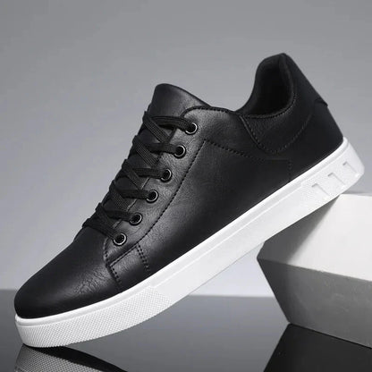 Luca | Luxe Lace-Up Low-Top Sneakers