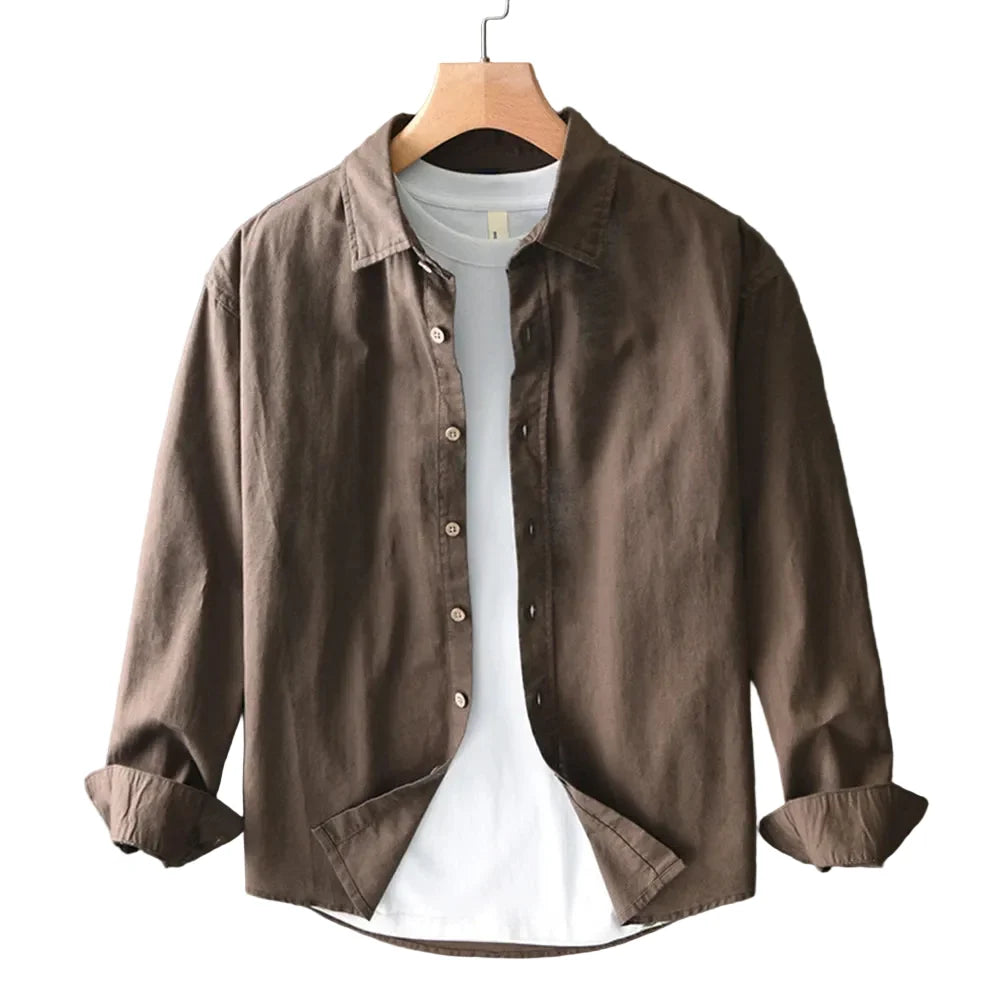 Luca | Tailored Long Sleeve Overshirt