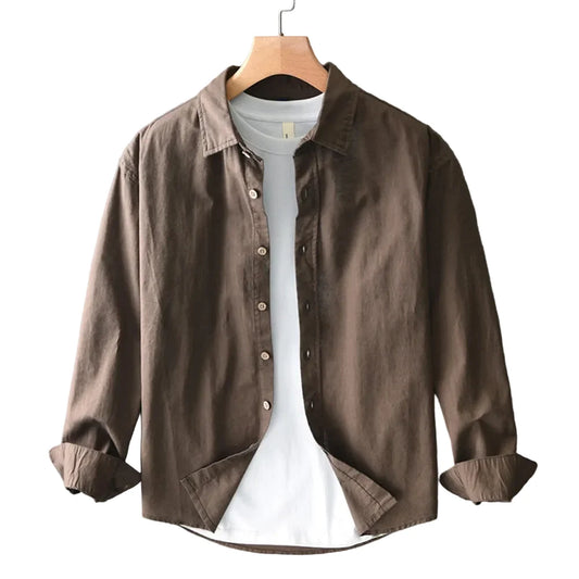 Luca | Tailored Long Sleeve Overshirt